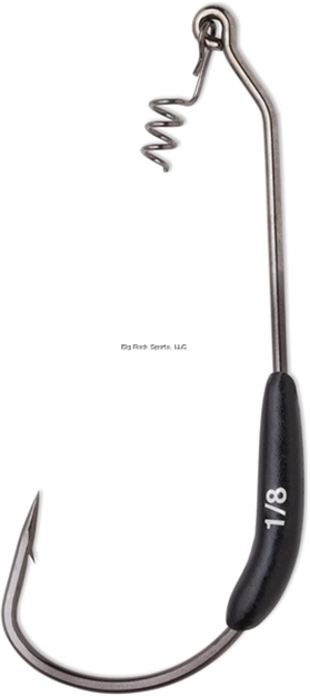 Picture of Vmc Drop Dead Weighted Hook, SZ 3/0, 1/8 Oz, Black Nickel, 4 PK