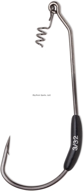 Picture of Vmc Drop Dead Weighted Hook, SZ 3/0, 3/32 Oz, Black Nickel, 4 PK