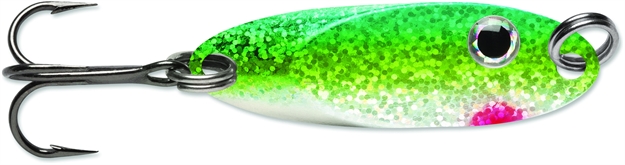 Picture of Vmc Flash Champ Spoon, 1/4 Oz, 1-1/2", #8 Hook, Emerald Shiner