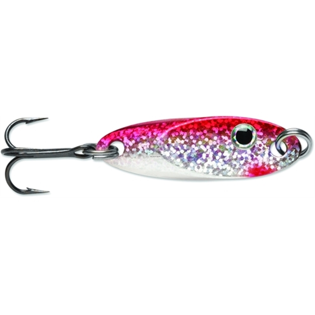 Picture of Vmc Flash Champ Spoon, 1/4 Oz, 1-1/2", #8 Hook, Glow Red Shiner