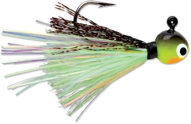 Picture of Vmc Hot Skirt Glow Jig 1/16Oz Hornet 2Pk