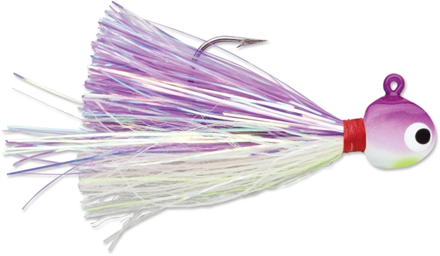 Picture of Vmc Hot Skirt Glow Jig 1/32Oz Purple Albino