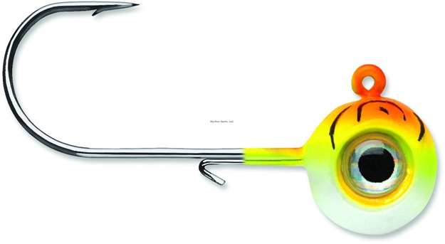 Picture of Vmc Neon Moon Eye Jig, 1/16 Oz, #4 Hook, Orange Fire Uv,2 PK