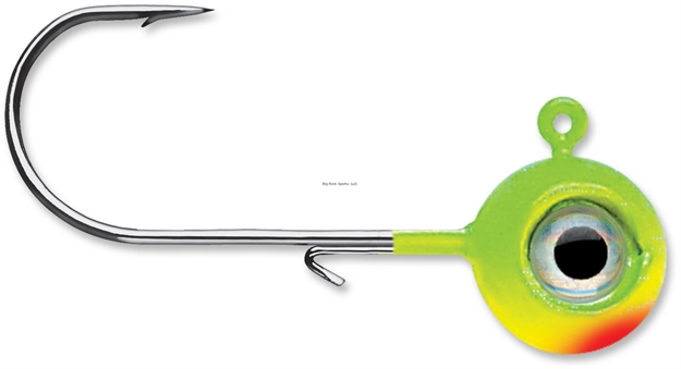 Picture of Vmc Neon Moon Eye Jig, 1/32 Oz, #6 Hook, Chartreuse Lime Green, 2Pk