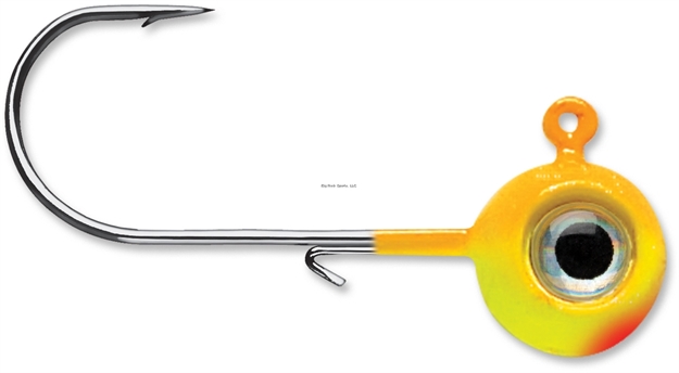 Picture of Vmc Neon Moon Eye Jig, 1/32 Oz, #6 Hook, Chartreuse Orange, 2Pk