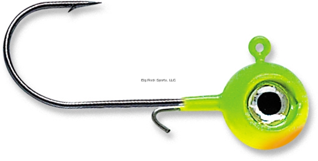 Picture of Vmc Neon Moon Eye Jig, 1/8 Oz, 1/0 Hook, Chartreuse Lime Green,4 PK