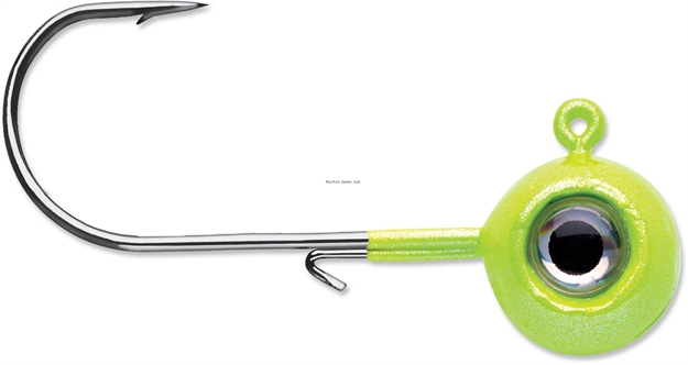 Picture of Vmc Neon Moon Eye Jig 3/8  Glow Chartreuse