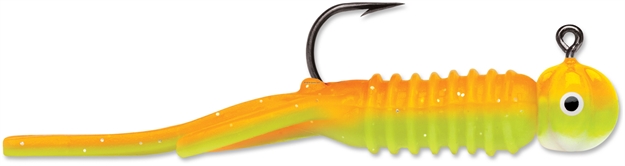 Picture of Vmc Nymph Jig, 1/16 Oz, #4 Hook, Orange Chartreuse Glow, 2Pk