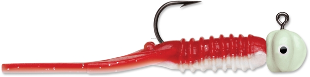 Picture of Vmc Nymph Jig, 1/32 Oz, #6 Hook, Red Pearl Glow, 2Pk