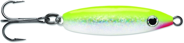 Picture of Vmc Rattle Spoon, 1/4 Oz, 1-1/2", #8 Hook, Glow Chartreuse Shiner