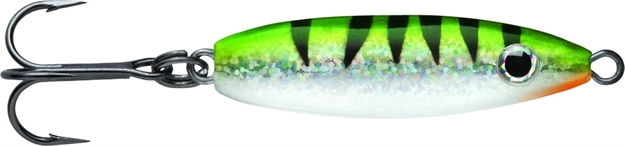Picture of Vmc Rattle Spoon, 1/8 Oz, 1-1/2", #10 Hook, 1-1/4", #10 Hook, Yellow Perch
