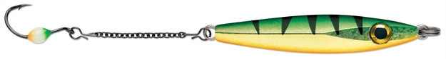 Picture of Vmc Rocker Spoon, Sinking, 2", 7/16 Oz, Variable Running Depth, #6 Hook, 2" Dropper, Perch