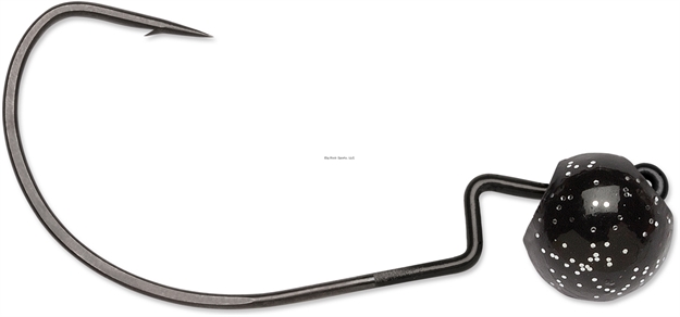 Picture of Vmc Rugby Jig, 3/4 Oz, #5/0 Hook, Black, 3Pk