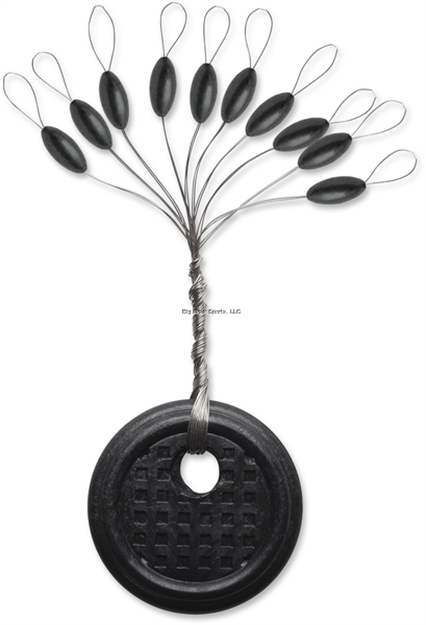 Picture of Vmc Sinker Stops Black Small 10Pk