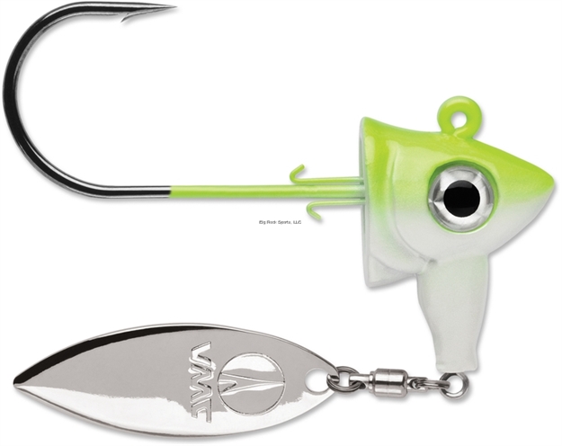 Picture of Vmc Spin Jig 3/4 Chartreuse Shad  3/4 Oz. 5/0 HK