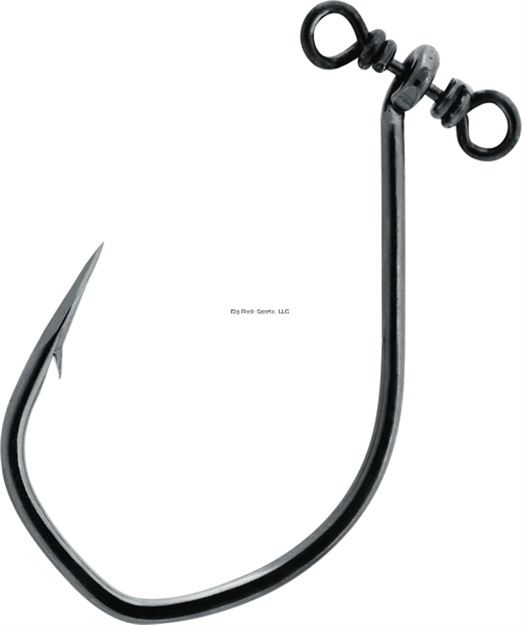 Picture of Vmc Spinshot Hook, Size 4/0, Wide Gap, Offset, Black Nickel, 4 Per Pack