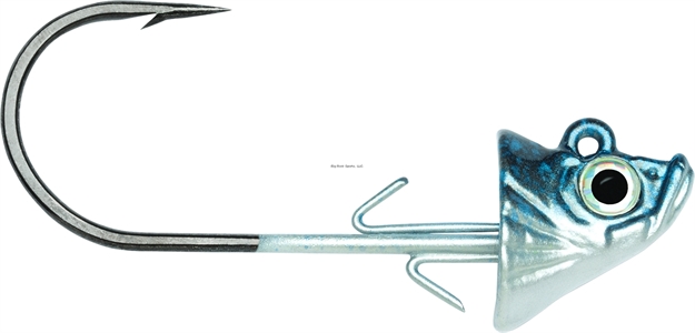 Picture of Vmc Swimbait Jig, 1/4 Oz, 3/0 Hook,Blue Shad,3 Piece