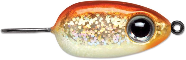 Picture of Vmc Tear Drop Jig, 1/16 Oz, #6 Hook, Glow Gold Fish