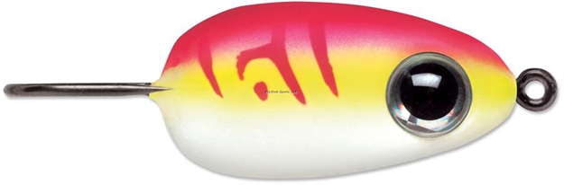 Picture of Vmc Tear Drop Jig, 1/16 Oz, #6 Hook, Glow Pink Fire UV