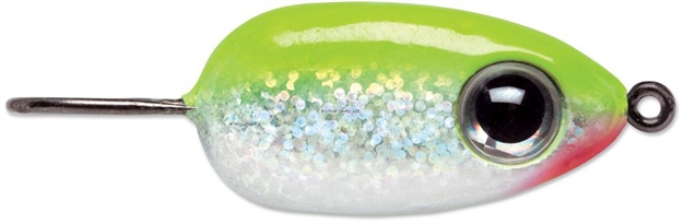 Picture of Vmc Tear Drop Jig, 1/8 Oz, #4 Hook, Glow Chartreuse Shiner