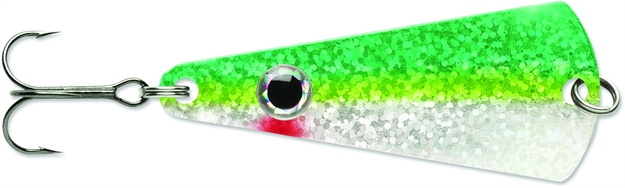 Picture of Vmc Tingler Spoon, 1/16 Oz, 1", #12 Hook, Emerald Shiner