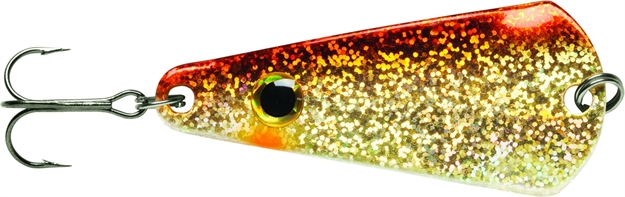 Picture of Vmc Tingler Spoon, 1/8 Oz, 1-1/2", #10 Hook, 1-1/2", #10 Hook, Glow Gold Fish
