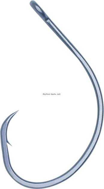 Picture of Vmc Tournament Circle Hook, Size 5/0, Needle Point, Extra Wide Gap, Heavy Wire, Ringed Eye, Black Nickel, 50 Per Pack