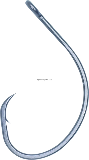 Picture of Vmc Tournament Circle Hook, Size 6/0, Needle Point, Extra Wide Gap, Heavy Wire, Ringed Eye, Black Nickel, 7 Per Pack