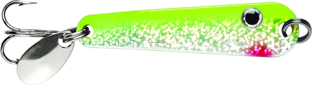 Picture of Vmc Tumbler Spoon, 1/12 Oz, 1", #12 Hook, Glow Chartreuse Shiner
