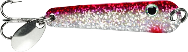 Picture of Vmc Tumbler Spoon, 1/12 Oz, 1", #12 Hook, Glow Red Shiner
