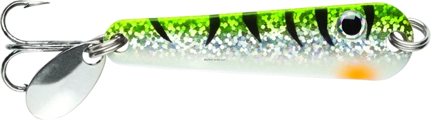 Picture of Vmc Tumbler Spoon, 1/8 Oz, 1-1/2", #10 Hook, Yellow Perch