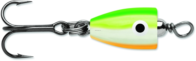 Picture of Vmc Tungsten Chandelier Jig, 3/16 Oz, #12 Hook, Green Orange Glow