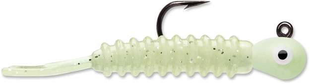 Picture of Vmc Tungsten Luv Bug Jig, 1/32 Oz, #10 Hook, 2/Pk Glow