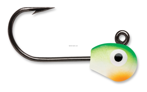 Picture of Vmc Tungsten Mongo Jig, Sinking, 1/16 Oz, #10 Hook, Green Orange Glow, 2 CD