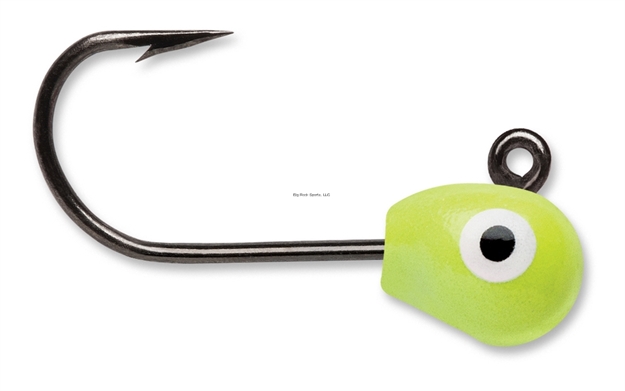 Picture of Vmc Tungsten Mongo Jig, Sinking, 1/32 Oz, #10 Hook, Glow Chartreuse, 2 CD