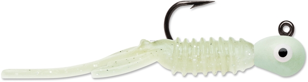 Picture of Vmc Tungsten Nymph Jig, 1/16 Oz, #8 Hook, Glow