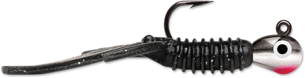 Picture of Vmc Tungsten Nymph Jig, 1/32 Oz, #10 Hook, Crappie Minnow