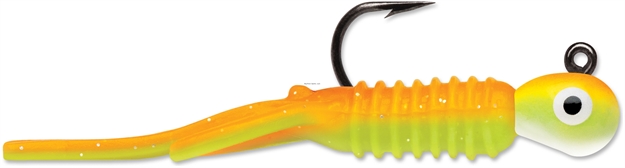 Picture of Vmc Tungsten Nymph Jig, 1/32 Oz, #10 Hook, Orange Chartreuse Glow