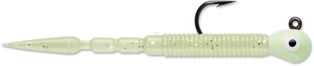 Picture of Vmc Tungsten Probe Jig, 1/16 Oz, #8 Hook, Glow