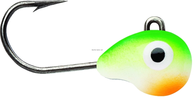 Picture of Vmc Tungsten Tubby Jig, 1/32 Oz, #12 Hook Green Orange Glow