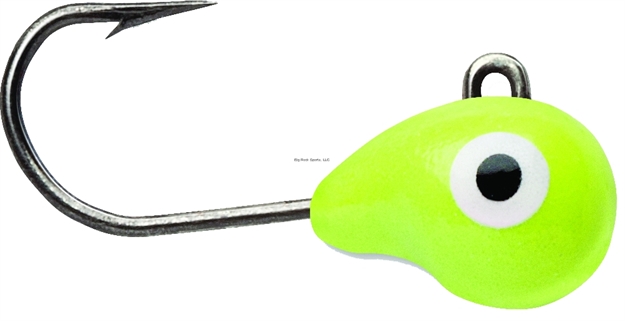 Picture of Vmc Tungsten Tubby Jig, 1/64 Oz, #14 Hook, Glow Chartreuse