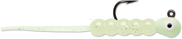 Picture of Vmc Tungsten Wax Tail Jig, 1/32 Oz, #10 Hook, Glow