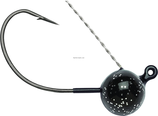 Picture of Vmc Wacky Weedless Jig, 3/16 Oz, Black,4 Piece