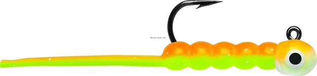 Picture of Vmc Wax Tail Jig 1/100 OZ Orange Chartreuse Glow