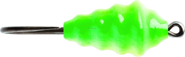 Picture of Vmc Waxy Jig 1/16 Oz, #6 Hook, Green Orange Glow