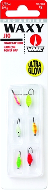 Picture of Vmc Waxy Jig Kit, 1/32 Oz, #8 Hook, Glow