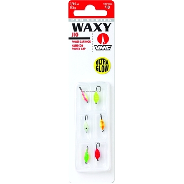 Picture of Vmc Waxy Jig Kit 1/64 Sz10 HK Glow 6Pk