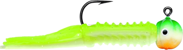 Picture of Vmc Wingding Jig 1/16Oz Green Orange Glow