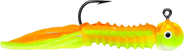 Picture of Vmc Wingding Jig 1/16Oz Orange Chartreuse Glow