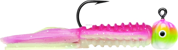 Picture of Vmc Wingding Jig 1/16Oz Pink Chartreuse Glow